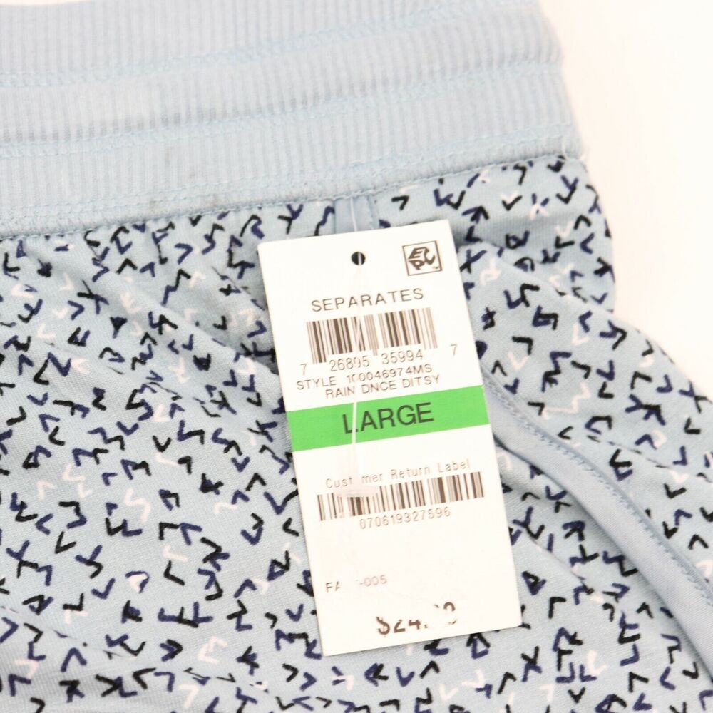 Alfani Ultra Soft Satin-Trimmed Pajama Shorts, Large - Picture 4 of 10